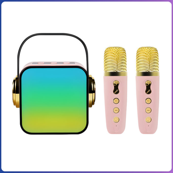 Портативна Bluetooth-колонка ZX-03 з двома мікрофонами та підсвічуванням 10W