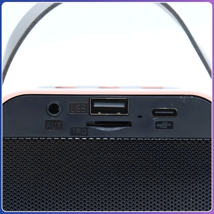 Портативна Bluetooth-колонка ZX-03 з двома мікрофонами та підсвічуванням 10W