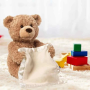 Дитяча музична м'яка іграшка у вигляді Милого Ведмедика Peekaboo Bear 30 см Інтерактивна м'яка іграшка