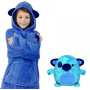 Дитячі худі з рукавами та капюшоном Huggle Pets Hoodie RD-07