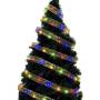 Гірлянда на ялинку у вигляді стрічки 50 Led на 5 метрів Christmas Decoration Мультиколор Гірлянда на батарейках