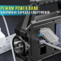 Світлодіодний ліхтар з 6 режимами роботи, сонячною зарядкою та Power Bank YT-880B