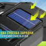 Світлодіодний ліхтар з 6 режимами роботи, сонячною зарядкою та Power Bank YT-880B