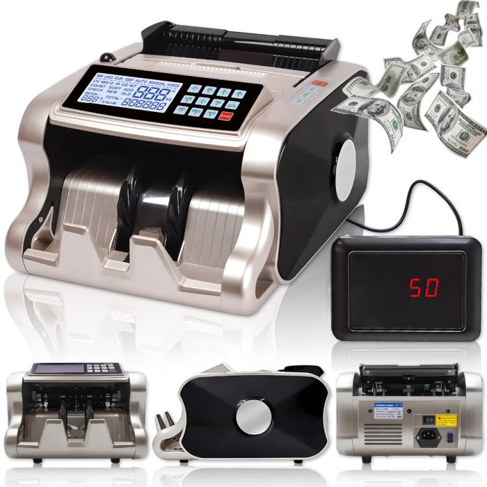 Рахункова машинка для грошей з детектором 310х270х175 мм Bill Counter