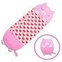Дитячий спальний мішок-подушка Рожевий котик Baby sleeping bag 3 в 1 Іграшка подушка та спальний мішок