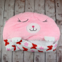 Дитячий спальний мішок-подушка Рожевий котик Baby sleeping bag 3 в 1 Іграшка подушка та спальний мішок