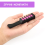 Набір крейд забарвлення для волосся 6 шт Hair chalk Гребінець з різнобарвними барвниками для волосся