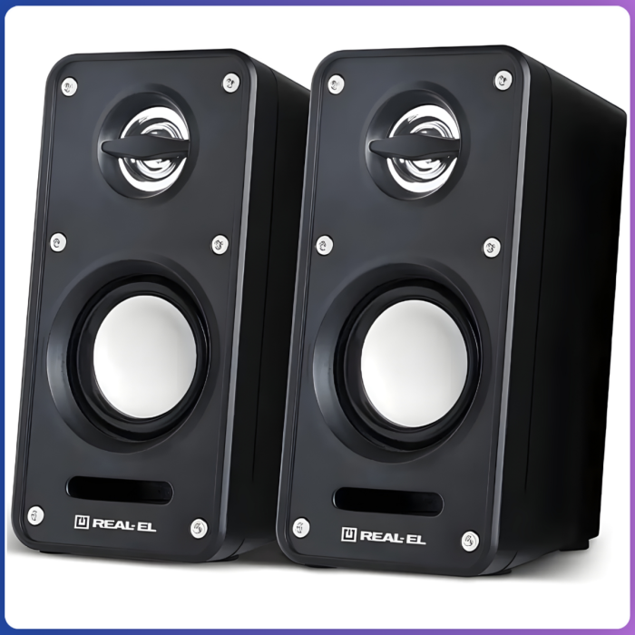 Комп'ютерні колонки V15 2.0 з USB-живленням та регулятором гучності 5W