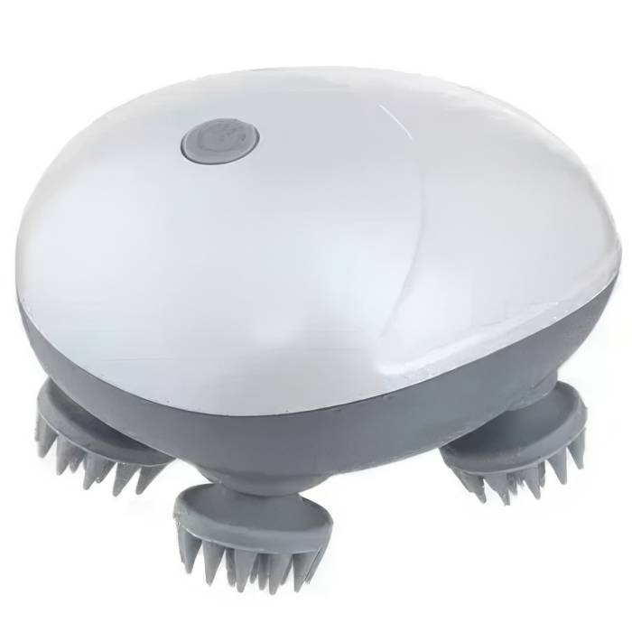 Портативный беспроводной массажер для головы Smart Scalp Massger Массажер для головы с силиконовыми насадками