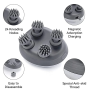 Портативный беспроводной массажер для головы Smart Scalp Massger Массажер для головы с силиконовыми насадками