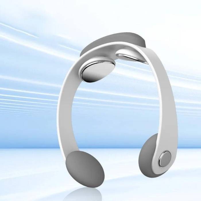 Електричний імпульсний масажер для шиї Neck Massager PR-A09 Міостимулятор для шиї