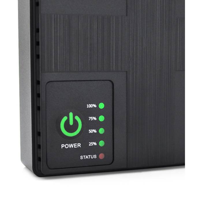 Джерело безперебійного живлення UPS-18W DC1018P для роутерів та комутаторів PON/POE-430 5//9/12V 1A 10400MAh