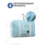 Вместительная дорожная сумка для путешествий Travel Bag AND XL-930 Мятный Складная дорожная сумка для вещей