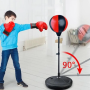 Боксерський набір з надувною грушею на стійці 105 см та рукавичками Punching Ball Set Дитячий боксерський набір