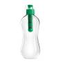 Пластикова пляшка для води з фільтром та карабіном 550 мл Bottle Спортивна пляшка для води Зелений