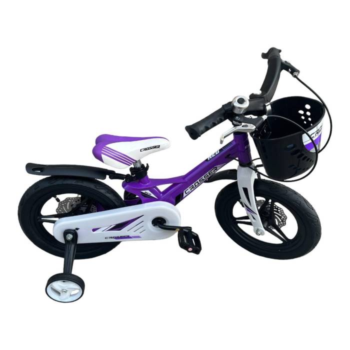 Дитячий велосипед Crosser Hunter Premium 14 Фіолетовій