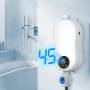 Електричний проточний водонагрівач із душем Electric water heater RYK-007 Бойлер кран настінний проточний