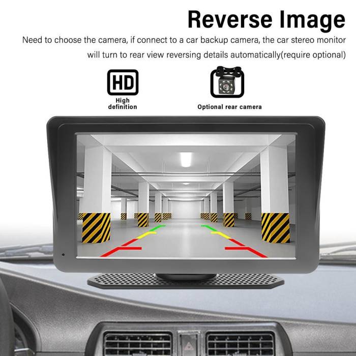 Бездротова стереосистема з дисплеєм 7 дюймів Carplay 701W Сенсорний автомобільний екран