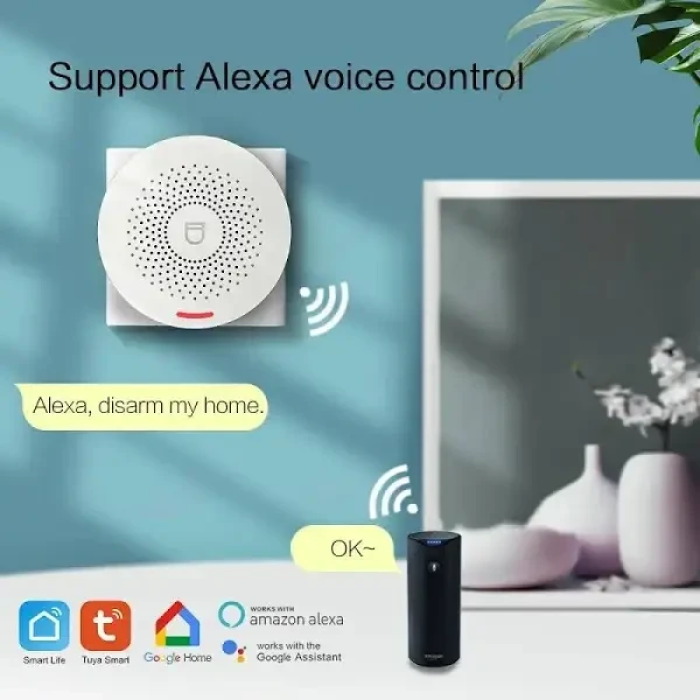 Бездротова система безпеки для дому APP TUYA Сучасна охоронна сигналізація для дому
