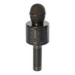 Бездротовий караоке мікрофон Wster WS-858 Bluetooth  Портативний караоке-мікрофон з динаміком Чорний