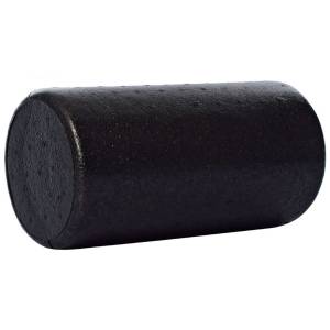 Масажні ролики для йоги EasyFit Foam Roller 30x15 см MS 3330-1 Чорний Роллер-валик для масажу всього тіла