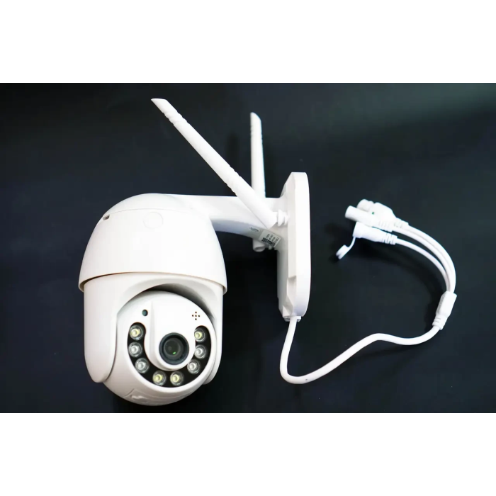 Вулична поворотна камера відеоспостереження UKC CAMERA V380 IP 1080p Вулична камера з віддаленим доступом