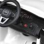 Електромобіль Audi Q7 на радіокеруванні з 2-ма моторами та MP3-музикою Bambi M 5796EBLR-1 Білий