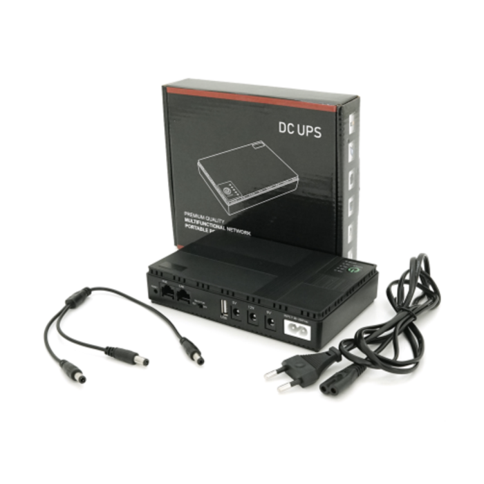 UPS-18W Voltro для роутерів та комутаторів Voltronic PON/POE-430 5/9/12V 1/2A на Li-ion 10400 MAh