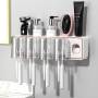 Диспенсер для зубного приладдя з 4 склянками Toothbrush holder 223-55 Органайзер для ванни