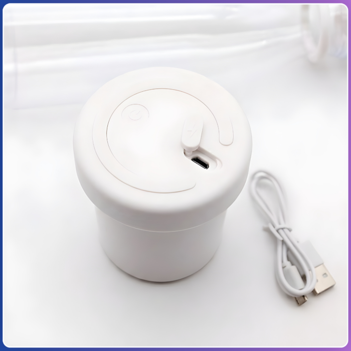 Акумуляторний блендер-пляшка 350мл з USB-зарядкою для смузі та коктейлів Mixing Cup 223-16