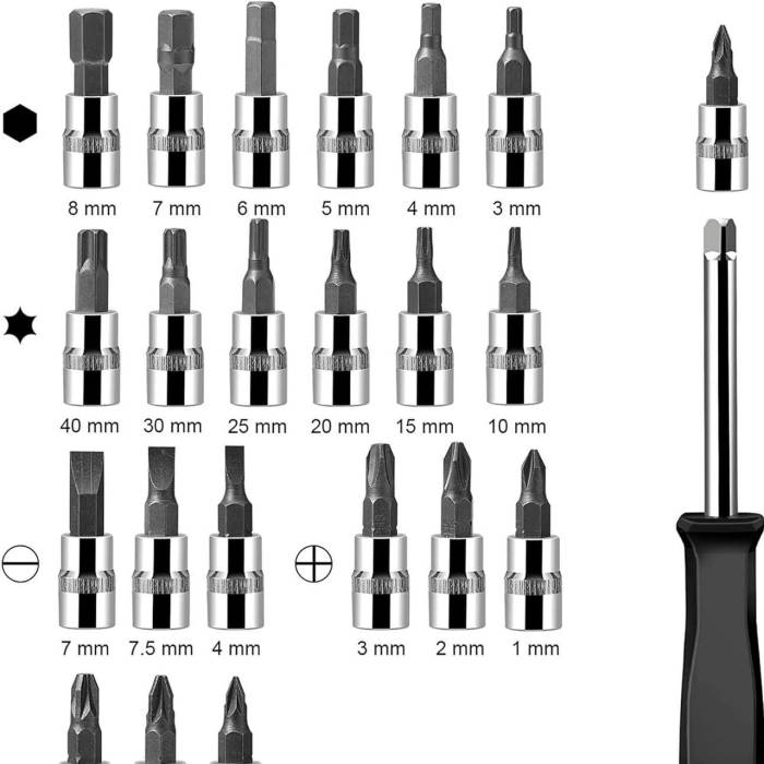 Автомобільний Набір Інструментів Piece Tool Set на 46 Ручних Інструментів у Пластиковому Кейсі