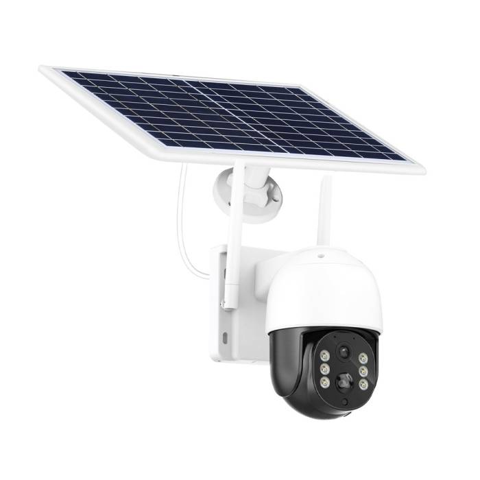 Уличная WiFi камера видеонаблюдения с солнечной панелью TQ5 ICSEE Портативная камера видеонаблюдения