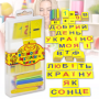 Набор "Учимся считать и читать" на украинском языке в пластиковом контейнере