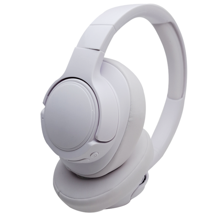 Большие беспроводные стерео наушники с оголовьем и Bluetooth Wireless Headphone с микрофоном SN-700 Белый