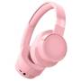 Великі бездротові стереонавушники з наголов'ям і Bluetooth Wireless Headphone з мікрофоном SN-700 Рожевий