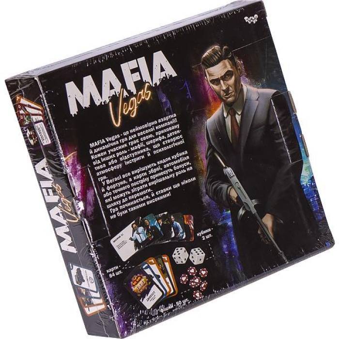 Розважальна гра "MAFIA. Vegas" MAF-02-01U ДТ-БІ-07-73