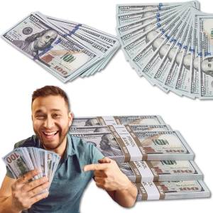 Сувенірні гроші 100 доларів в упаковці 80 штук