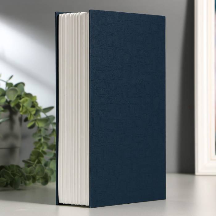 Сейф-книга "ENGLISH Dictionary" на замку з ключем Синя 180×115×55 мм
