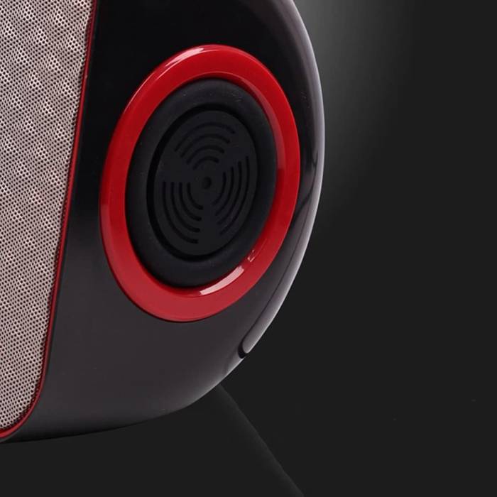 Комп'ютерні музичні колонки з мікрофоном та живленням від USB FT-188 6Вт