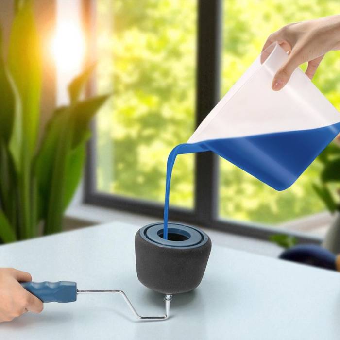 Набір валиків 5 в 1 з резервуаром для фарбування Paint Roller