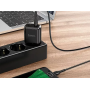 Зарядний пристрій 220В USBx2 з кабелем USB - micro USB Hoco N7 Speedy