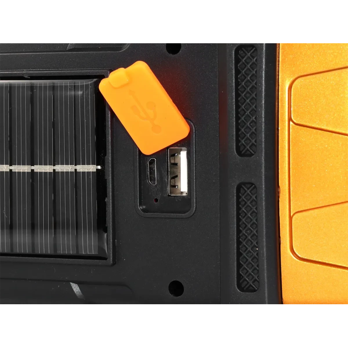 Акумуляторний ліхтар на сонячній батареї Solar Hurry Bolt HB-1678