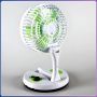 Портативний вентилятор Fan PRO з LED підсвічуванням