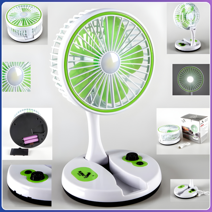 Портативний вентилятор Fan PRO з LED підсвічуванням