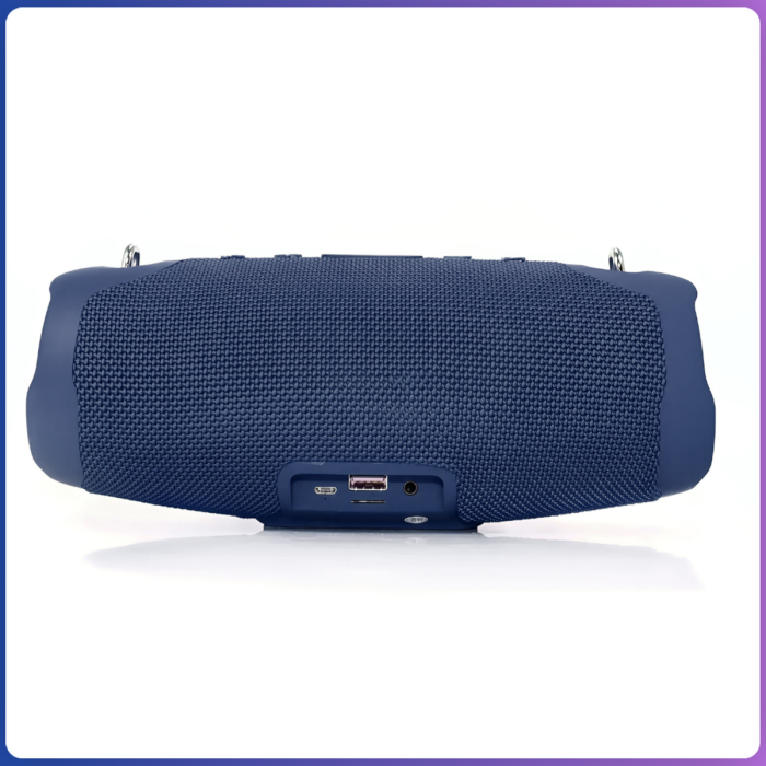 Bluetooth колонка з тканинним корпусом та акумулятором 12000 mAh Charge-6 B25 10W Синій