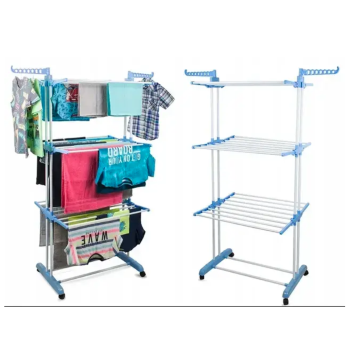 Складна сушарка для білизни 3 яруси Garment Rack