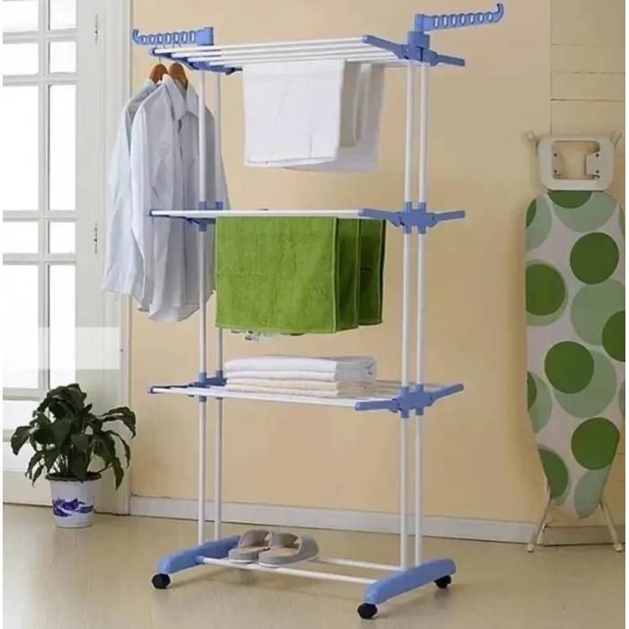 Складна сушарка для білизни 3 яруси Garment Rack