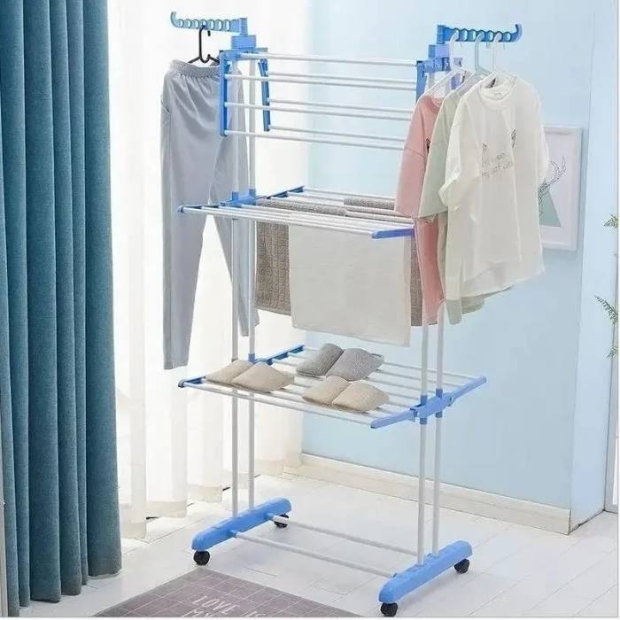 Складна сушарка для білизни 3 яруси Garment Rack