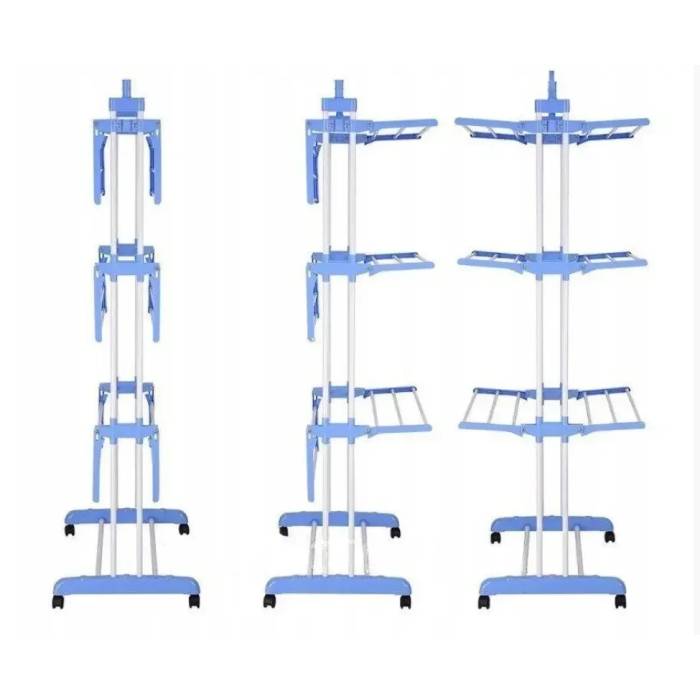 Складна сушарка для білизни 3 яруси Garment Rack