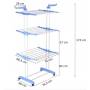 Складна сушарка для білизни 3 яруси Garment Rack